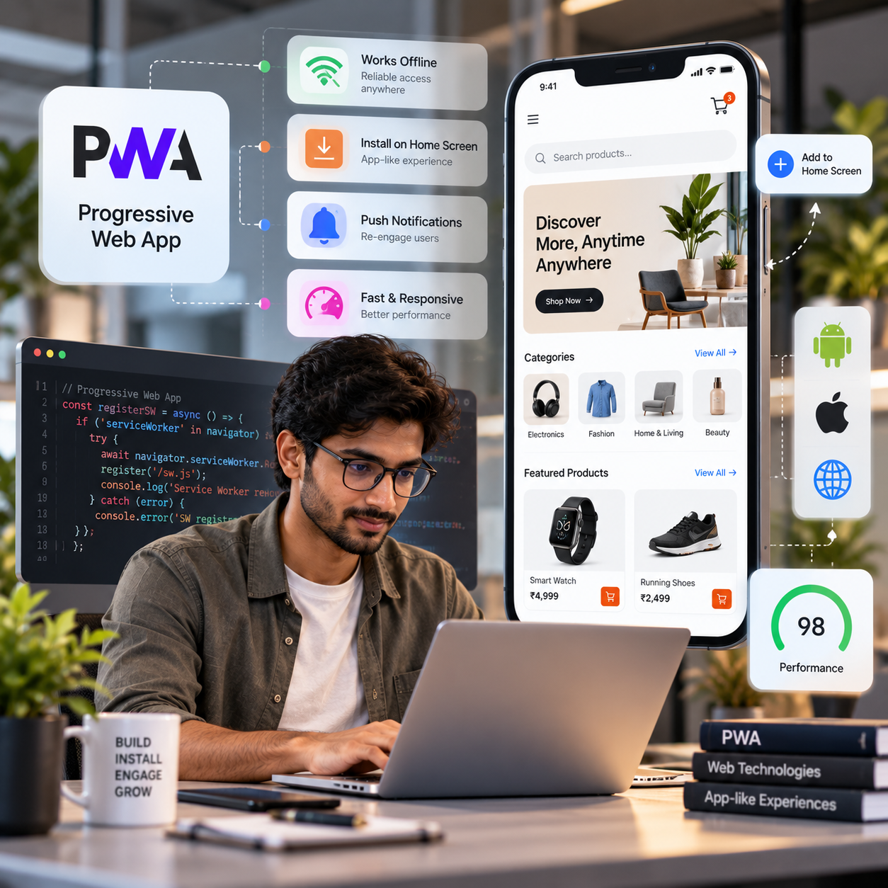 Progressive Web Application Development
