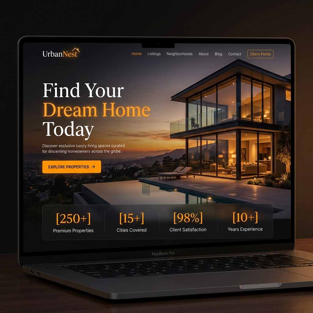 UrbanNest Real Estate Website